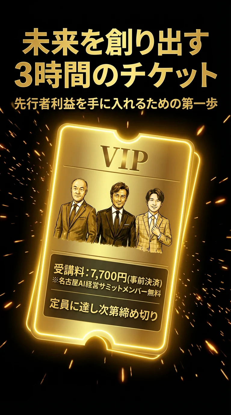 カード11 未来を創るチケットを象徴するVIPパスのイメージ