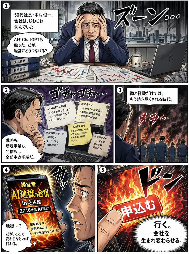 経営者 AI地獄の合宿 2
