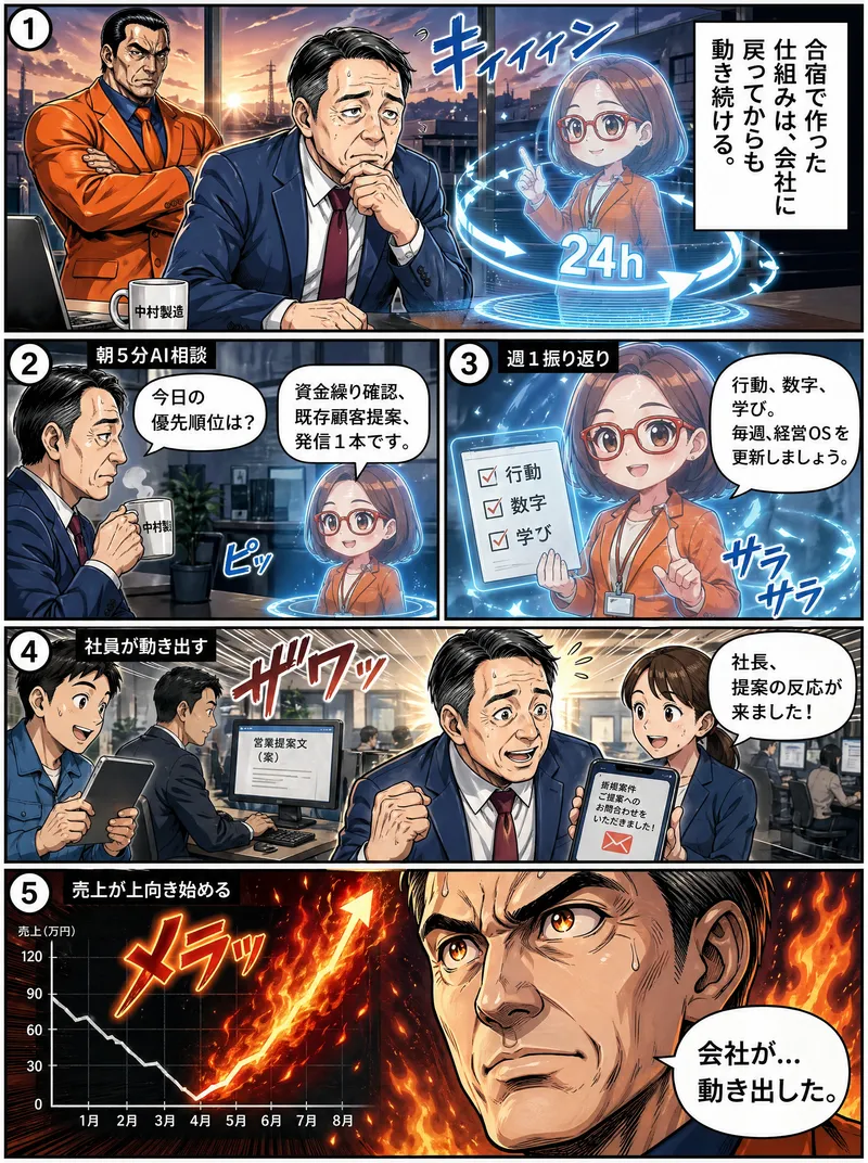 経営者 AI地獄の合宿 10